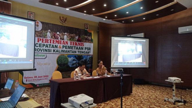 Pertemuan Teknis Percepatan Dan Pemetaan PSR Kalteng