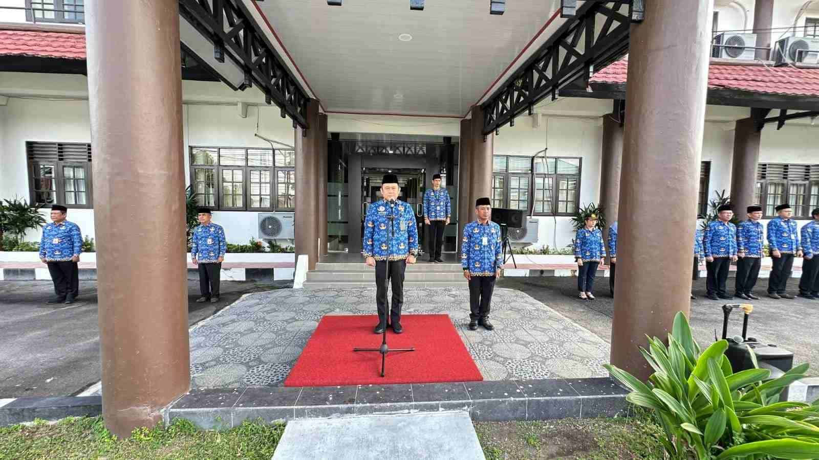 Kepala Dinas ESDM  Prov. Kalteng Vent Christway Jadi Inspektur Peringatan Hari Kesaktian Pancasila