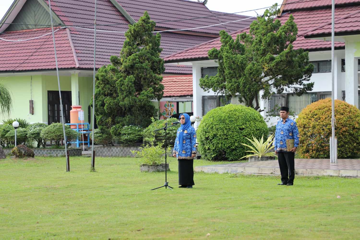 Kadis TPHP Prov. Kalteng Sunarti Jadi Inspektur Upacara Pada Peringatan Hari Kesaktian Pancasila