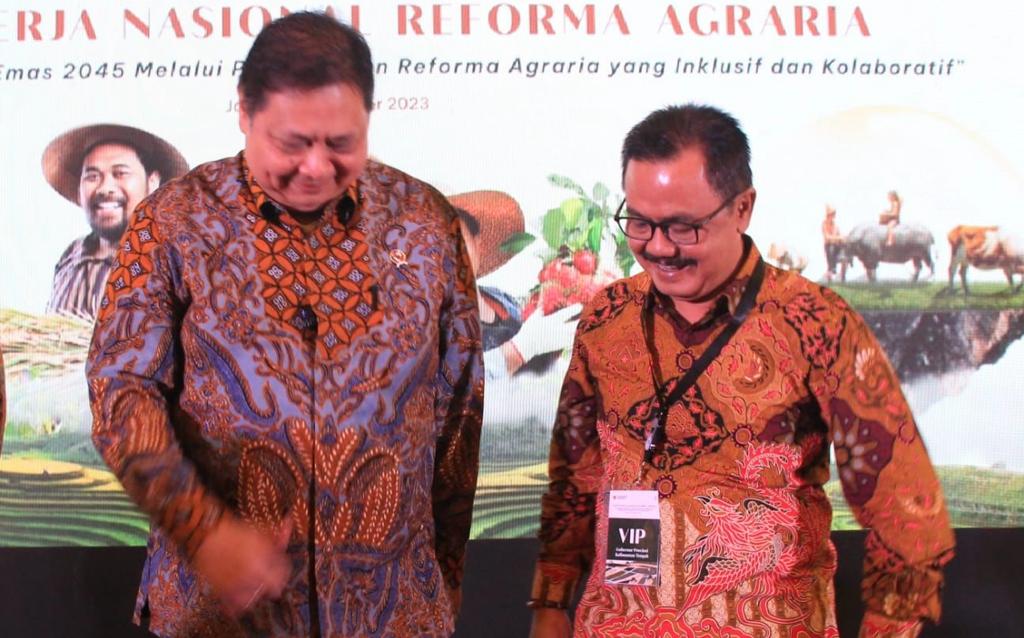 Provinsi Kalteng Terima Anugerah Penghargaaan Reforma Agraria dari Kementerian Koordinator Bidang Perekonomian RI