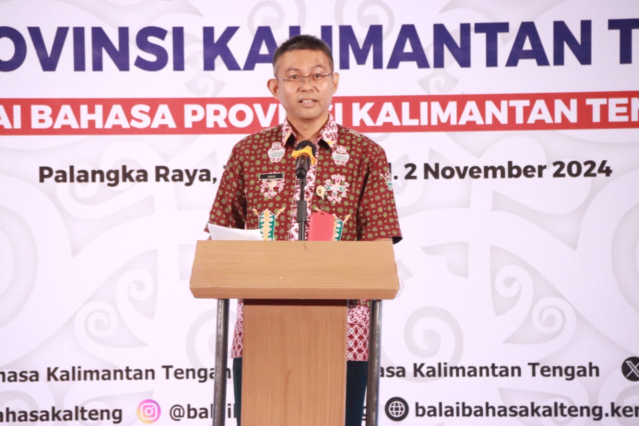 Plh Sahli Pemkumpol Ahmad Husain Buka Festival Tunas Bahasa Ibu Tingkat Provinsi Kalteng