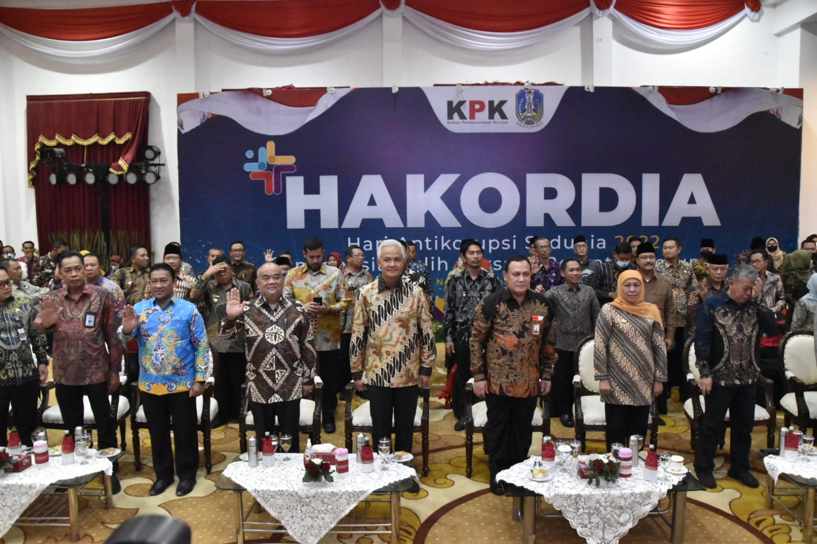 Wagub Kalteng Hadiri Pembukaan Hari Antikorupsi Sedunia Tahun 2022