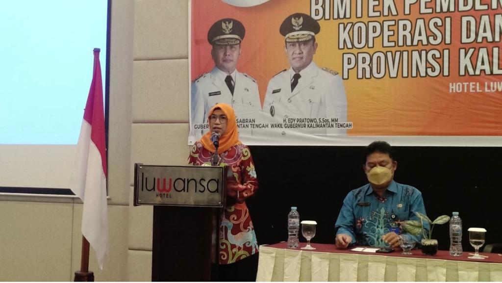 Diskop UKM Gelar Bimtek Pembekalan Bagi Tenaga Pendamping Koperasi dan UMKM DAK Nonfisik Program PK2UKM 2023