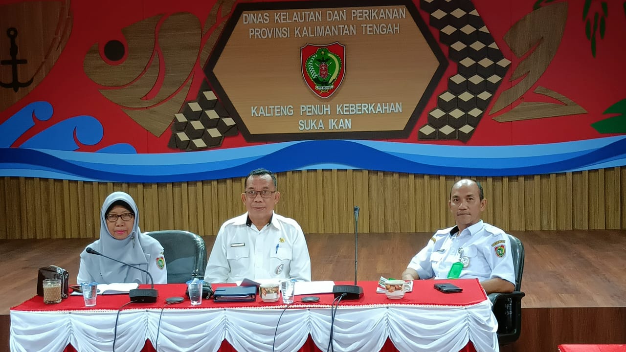 Dislutkan Prov. Kalteng Secara Virtual Ikuti Konsolidasi Kegiatan dan Anggaran PSDKP Tahun Anggaran 2023