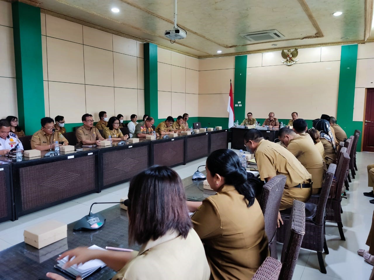 Inspektur Daerah Prov. Kalteng Pimpin Kegiatan Entry Meeting Pengawasan Penyelenggaraan Pemerintahan Daerah Kabupaten Katingan