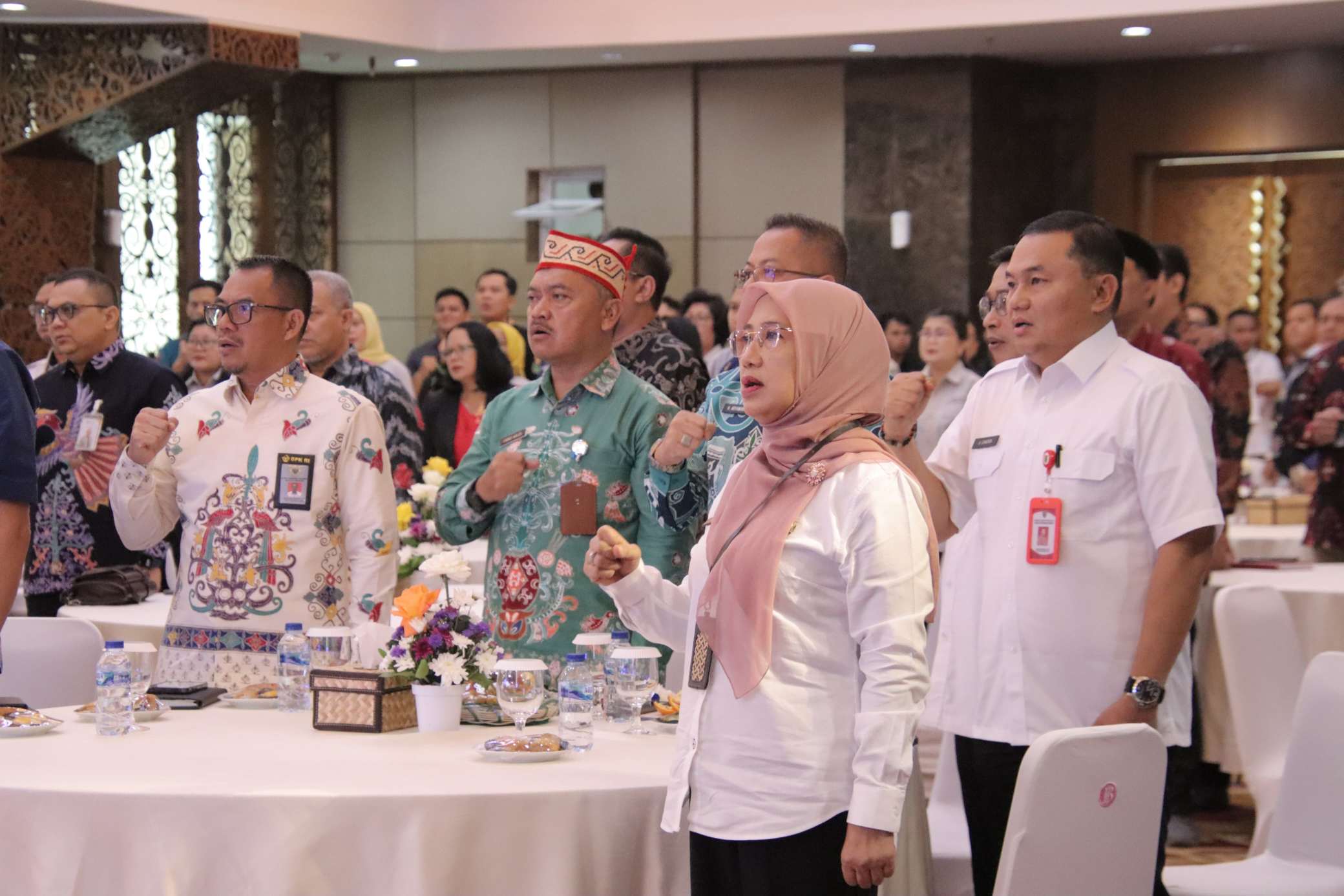 Plt. Kadis Ketahanan Pangan Agus Candra Hadiri Diseminasi Laporan Perekonomian Prov. Kalteng