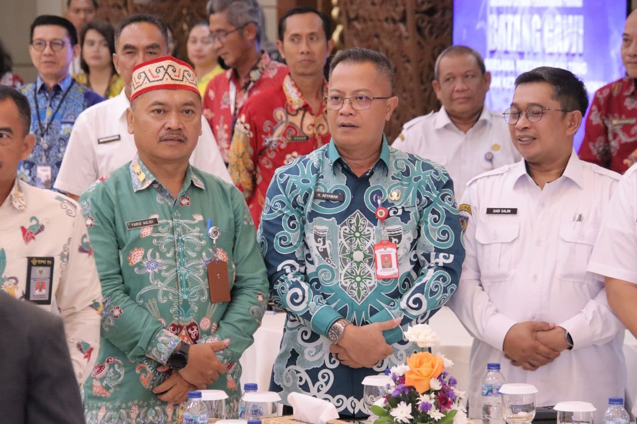 Kadis PMD Prov. Kalteng Turut Hadiri Diseminasi Laporan Perekonomian Prov. Kalteng