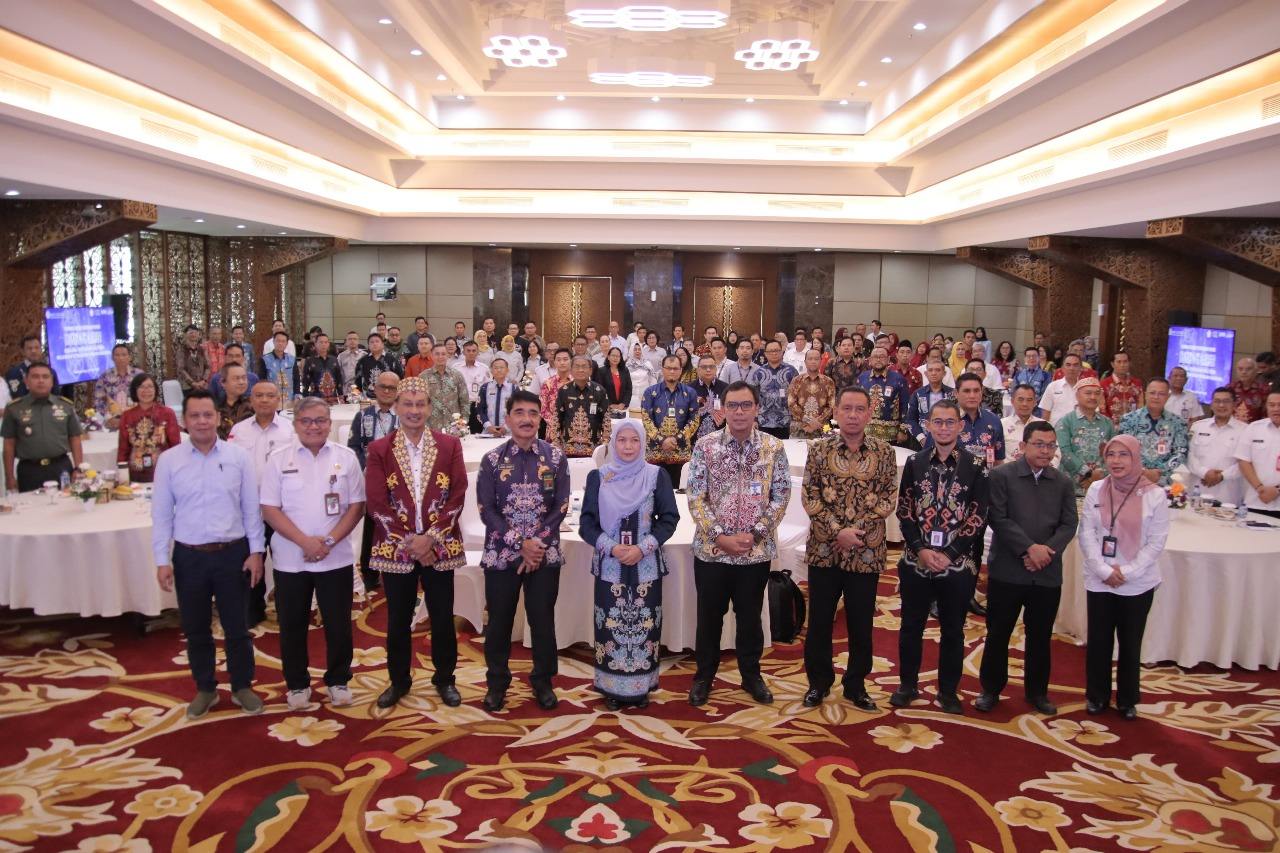 Kadis PMD Prov. Kalteng Turut Hadiri Diseminasi Laporan Perekonomian Prov. Kalteng