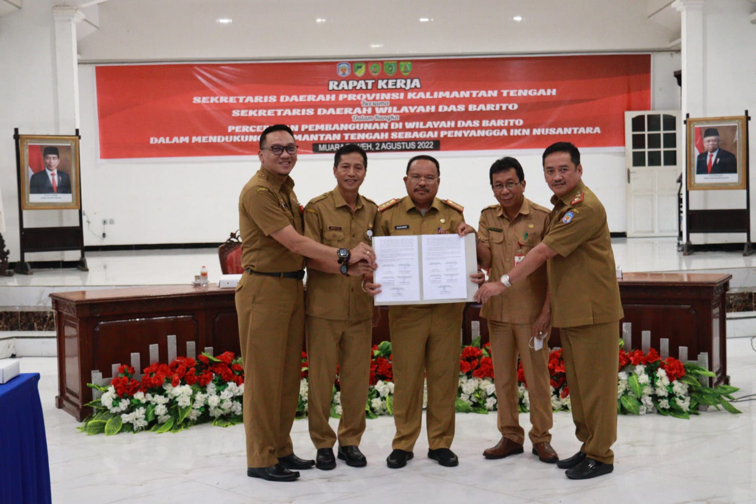 Raker Dalam Rangka Percepatan Pembangunan Di Wilayah DAS Barito