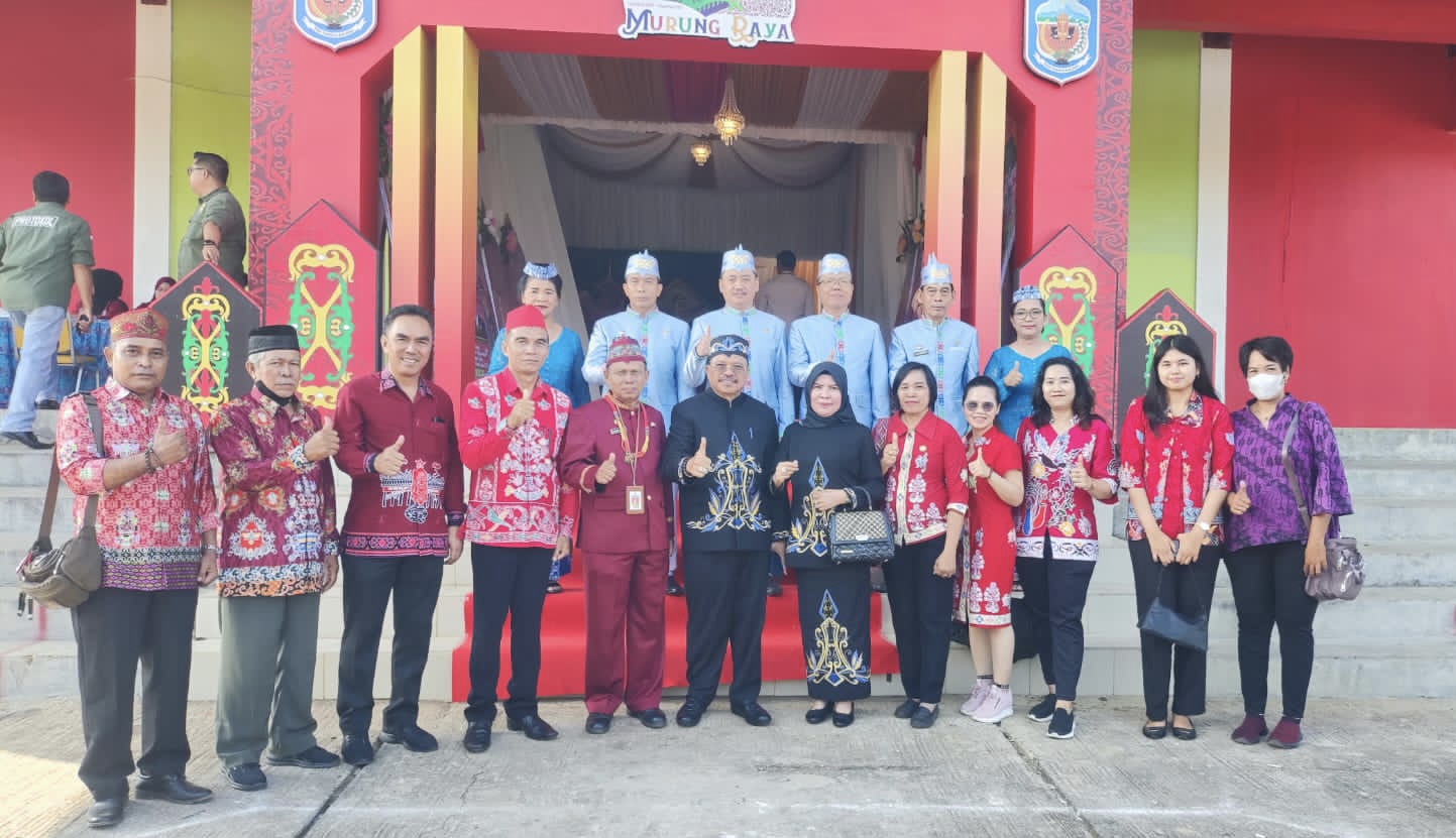 Kepala Dinas Perpustakaan dan Arsip Nunu Andriani Hadiri Upacara Peringatan HUT ke 21 Kabupaten Murung Raya