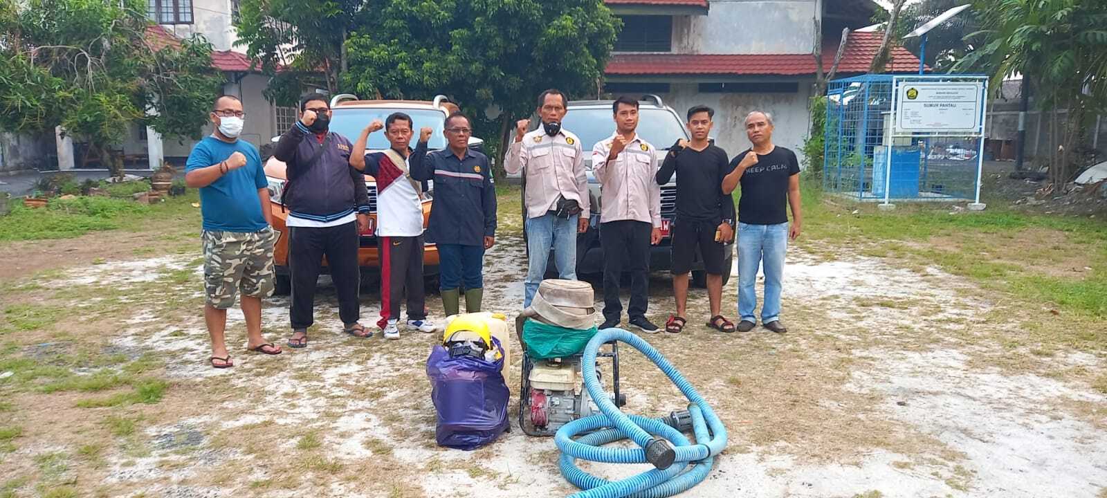Dinas ESDM Prov. Kalteng Partisipasi Dalam Penanganan Karhutla