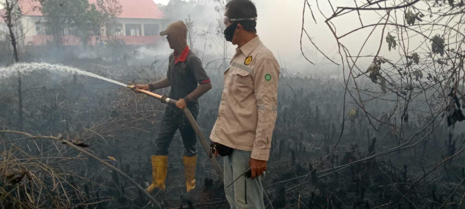 Dinas ESDM Prov. Kalteng Partisipasi Dalam Penanganan Karhutla