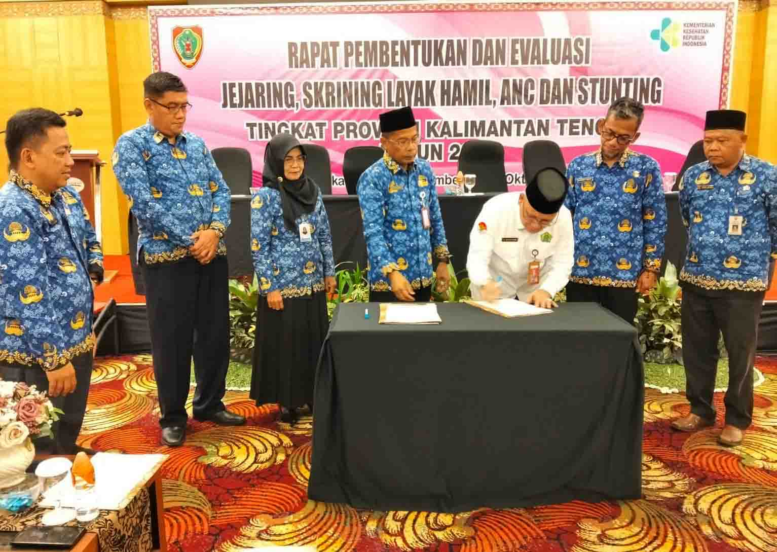 Dinkes Gelar Rapat Pembentukan dan Evaluasi Jejaring, Skrining Layak Hamil, ANC dan Stunting Sekaligus Penandatanganan Nota Kesepahaman