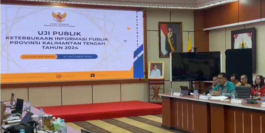 Kepala Dislutkan Prov. Kalteng Sampaikan Strategi dan Inovasi Pelayanan Informasi Publik