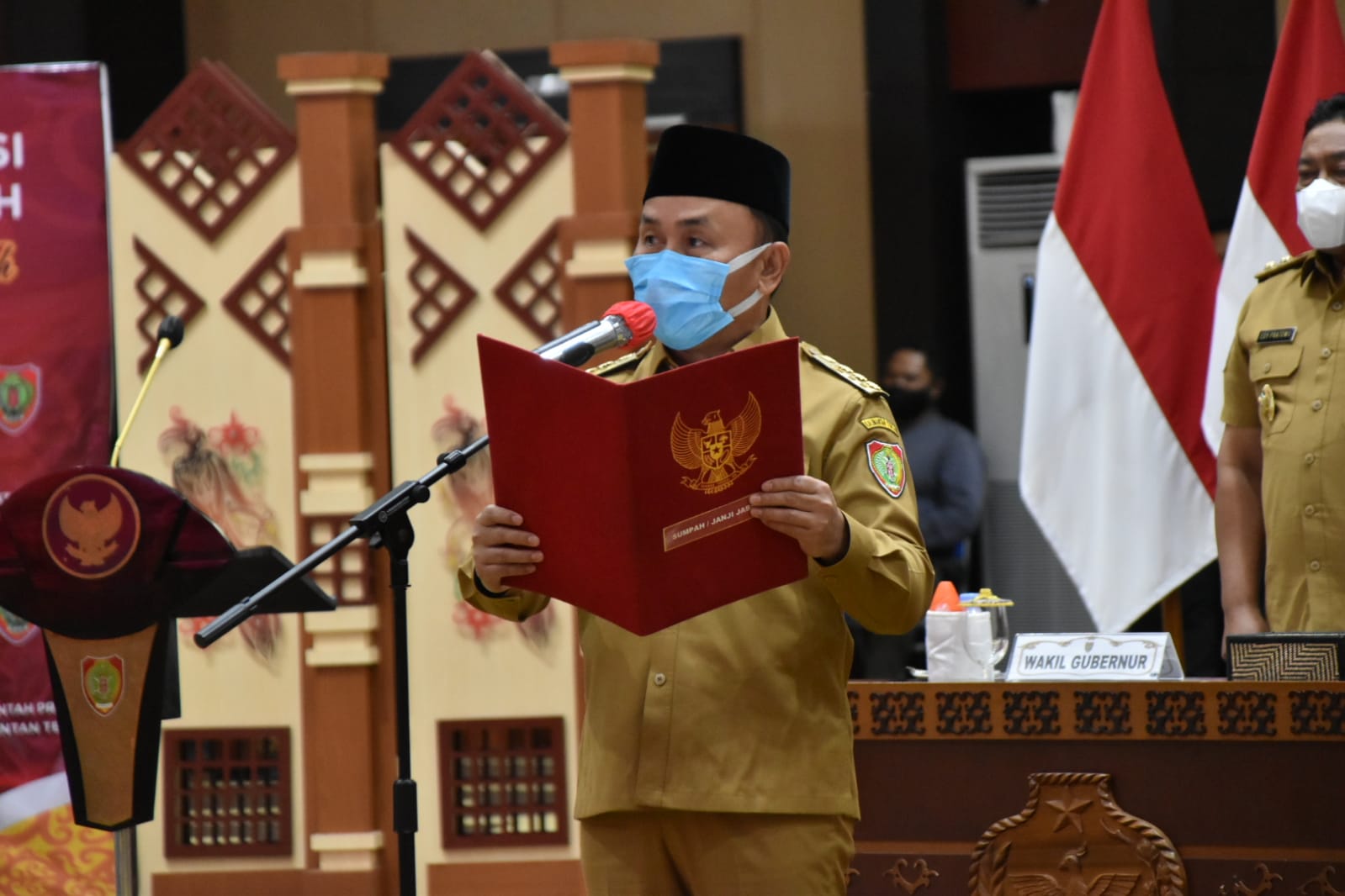 Gubernur Kalteng Minta Ciptakan Inovasi dan Terobosan Besar Usai  Lantik Pejabat Pemprov