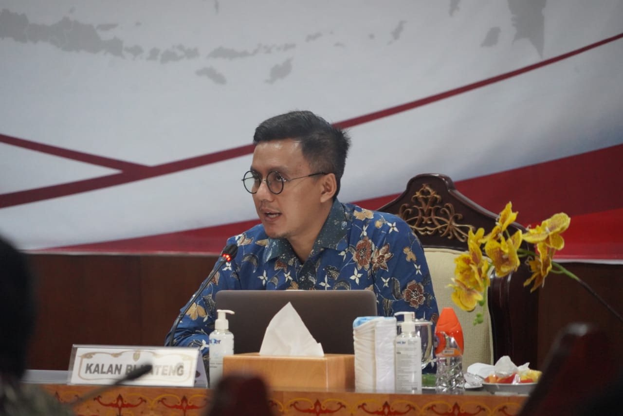 Sekda Prov. Kalteng Pimpin Rapat Tim Pengendali Inflasi Daerah Kalteng