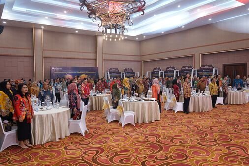Kadisbudpar Adiah Chandra Sari Hadiri Pertemuan Tahunan Bank Indonesia
