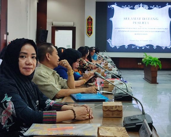 Kepala BPSDM Rahmawati Hadiri Sosialisasi Tentang Pendidikan Pancasila dan Wawasan Kebangsaan