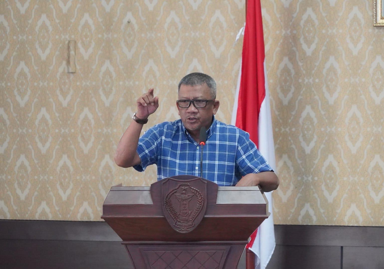Plt Sekda Prov Kalteng M. Katma F. Dirun Buka Sosialisasi Tentang Pendidikan Pancasila dan Wawasan Kebangsaan
