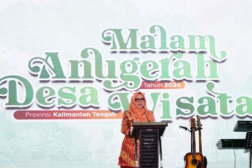 Disbudpar Prov. Kalteng Gelar Malam Anugerah Desa Wisata Tingkat Provinsi Kalteng Tahun 2024