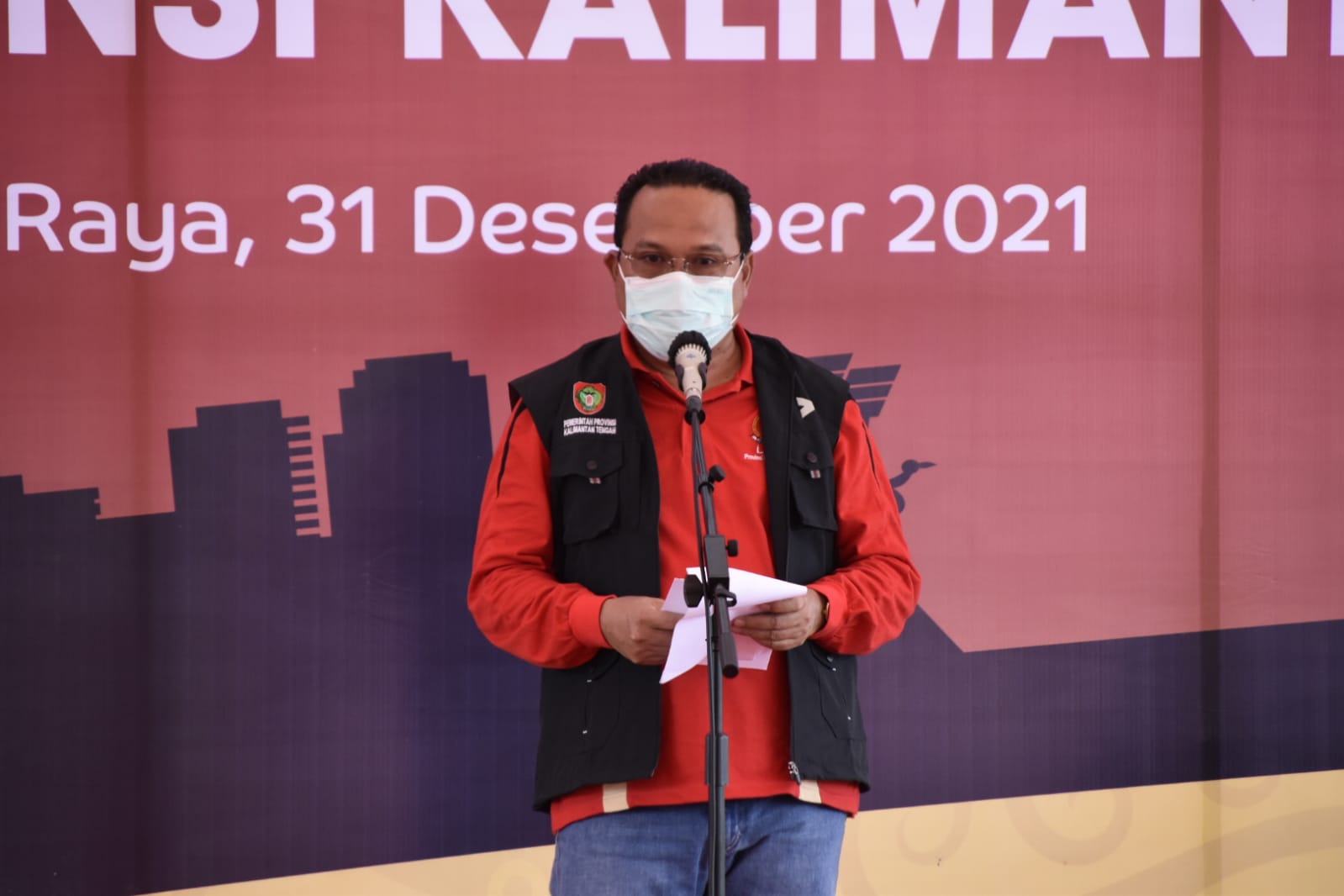 Pj. Sekda Prov. Kalteng H. Nuryakin : Antusias Masyarakat Ikuti Vaksinasi Usia 6-11 Tahun Sangat Tinggi