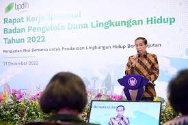 Wagub Kalteng Ikuti Rakernas Badan Pengelola Dana Lingkungan Hidup Tahun 2022