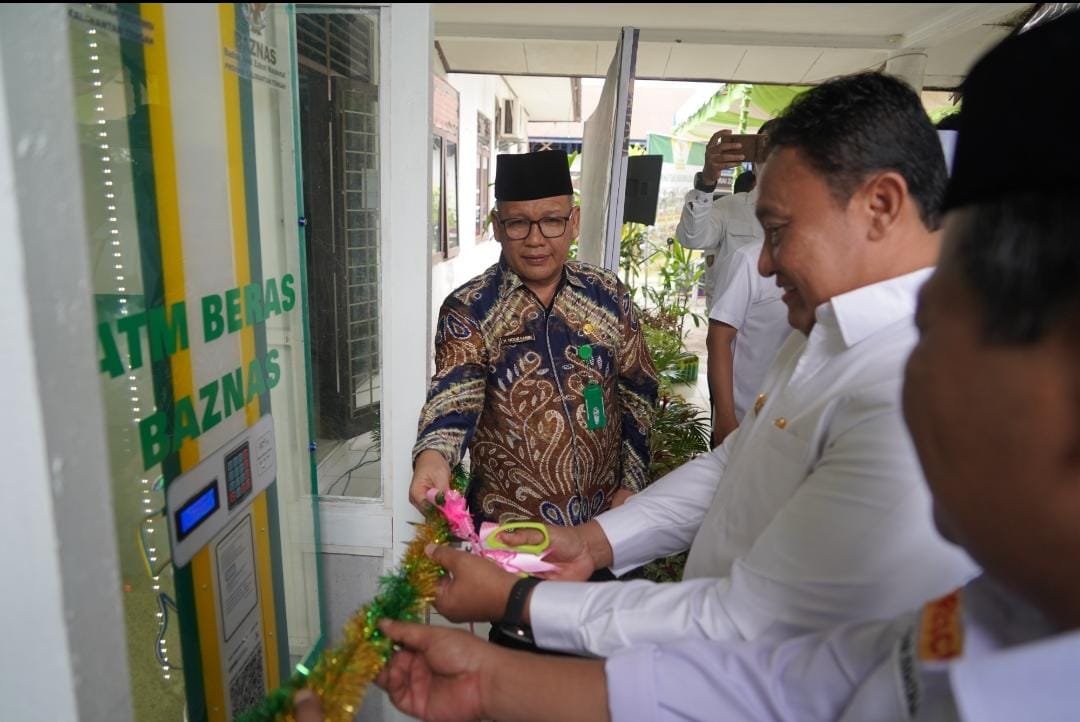 Wagub Kalteng Launching ATM Beras Dan Penyerahan Rumah Layak Huni BAZNAS Tahun 2022