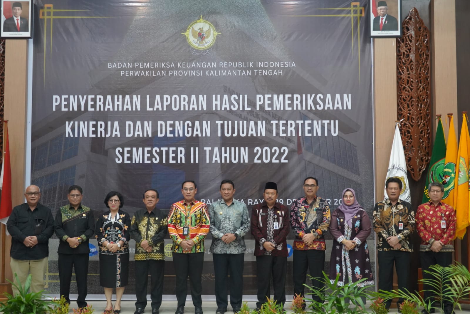 Terima LHP Kinerja Dan Dengan Tujuan Tertentu Semester II Tahun 2022