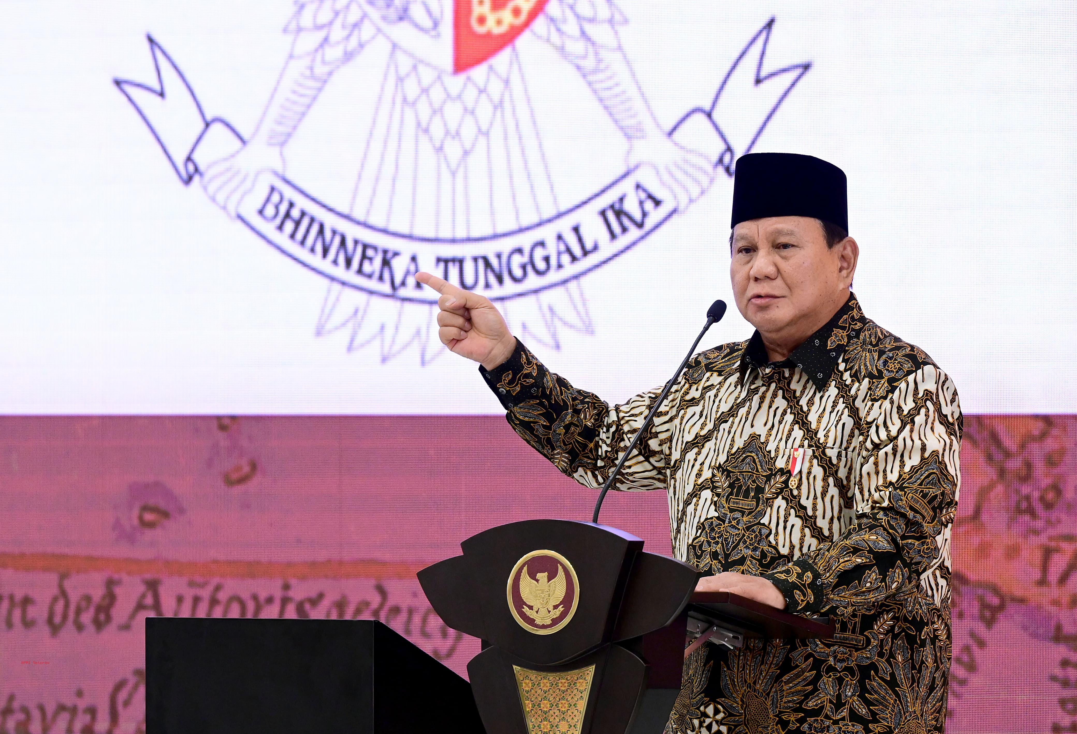 Presiden Prabowo Subianto Menekankan Pentingnya Penegakan Hukum yang Adil Terhadap Pelaku Korupsi