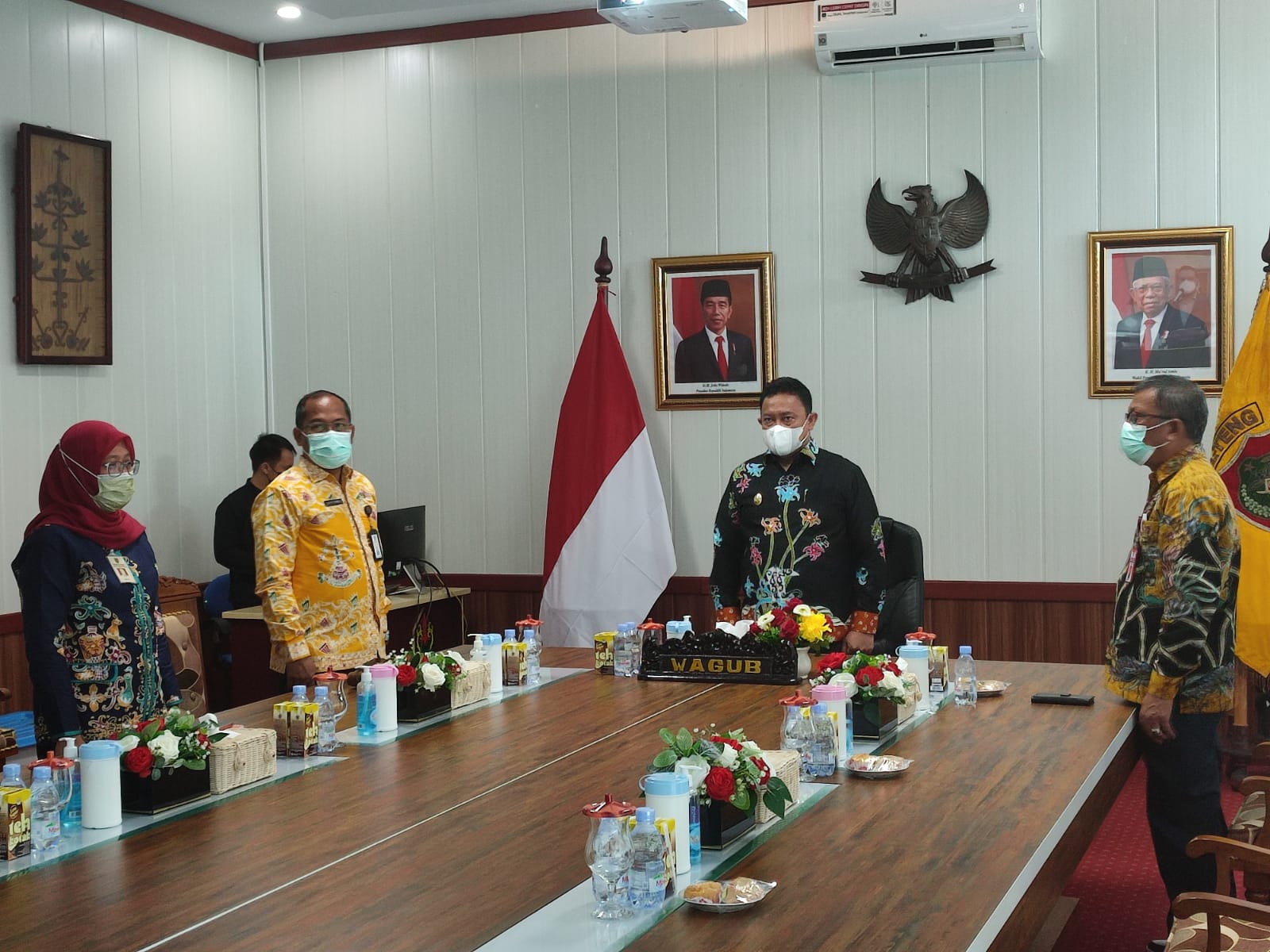 Wagub H. Edy Pratowo Hadiri Launching Instruksi Presiden (INPRES) Nomor 1 Tahun 2022 Tentang Optimalisasi Pelaksanaan Program JKN