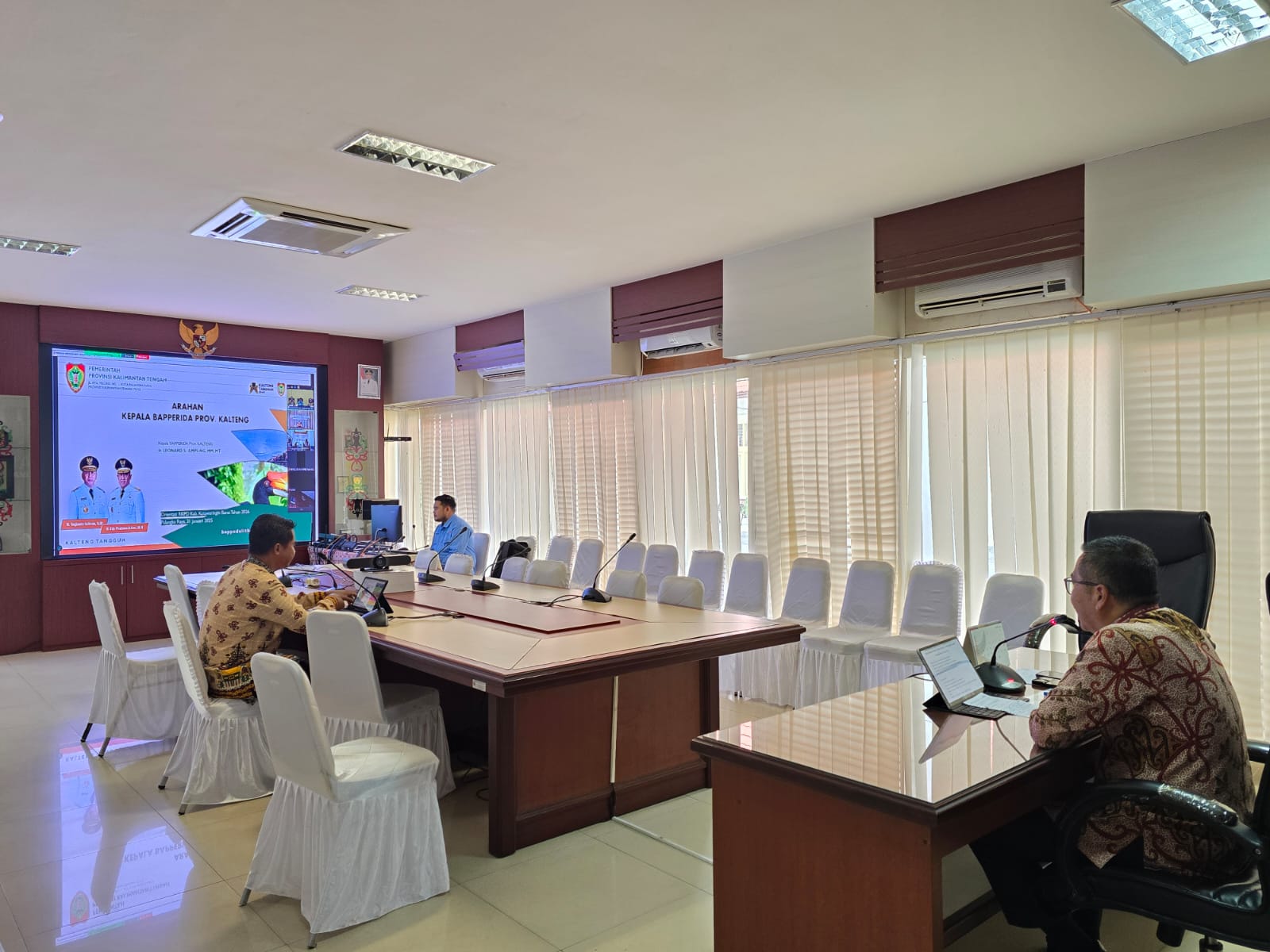 Kepala Bapperida Prov. Kalteng Leonard S. Ampung Ikuti Acara Orientasi Penyusunan RKPD Kabupaten Kotawaringin Barat