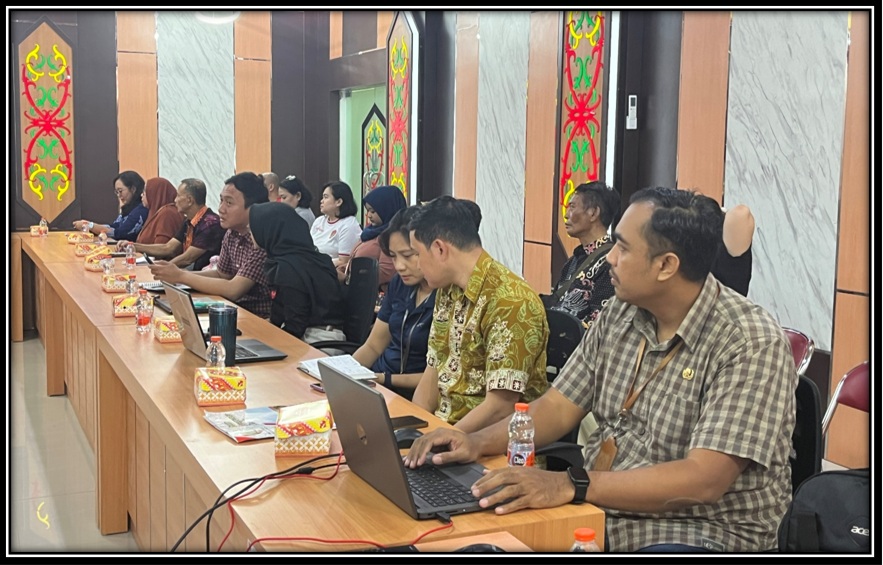 DPMPTSP Prov. Kalteng Bersama BKD Prov. Kalteng Gelar Rapat Pembinaan Terkait Implementasi Sistem E-Kinerja dan Sinerja