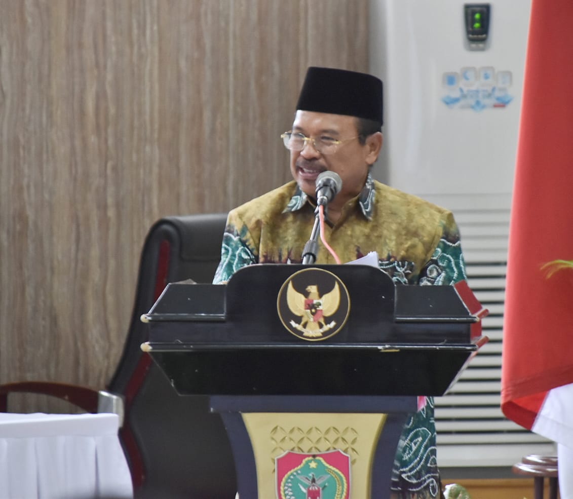 Sekda Prov. Kalteng Buka Ramadan Leadership Camp Ikatan Cendekiawan Muslim Se-Indonesia Orwil Kalteng