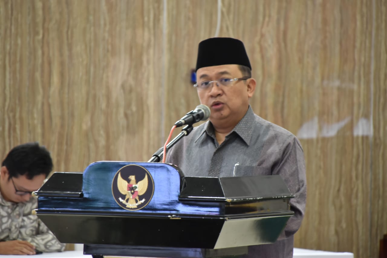 Sekda Prov. Kalteng Buka Ramadan Leadership Camp Ikatan Cendekiawan Muslim Se-Indonesia Orwil Kalteng