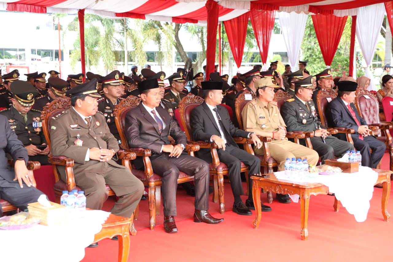 Sahli Yuas Elko Hadiri Upacara dan Syukuran Hari Bhayangkara ke-77