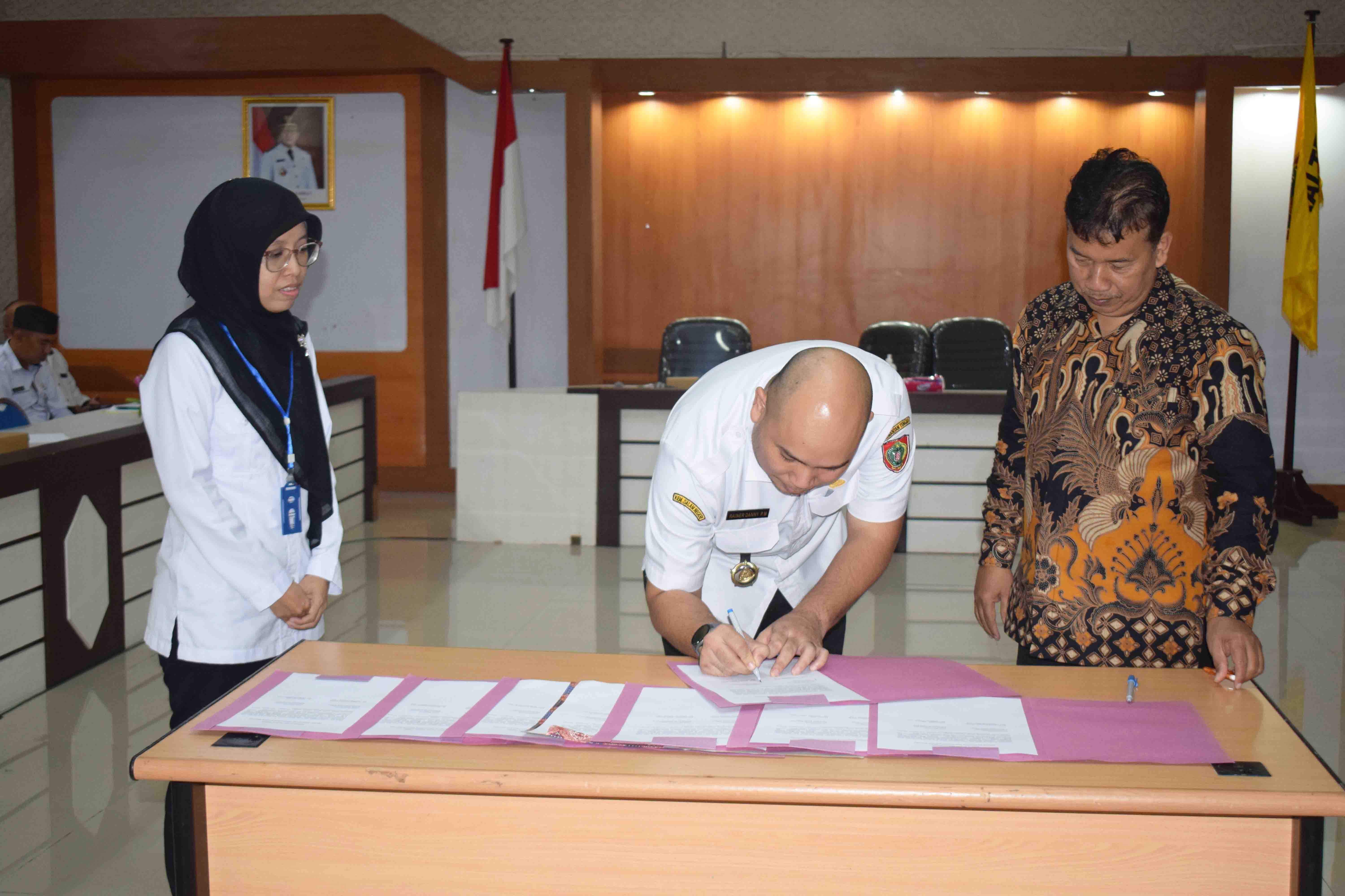 Dinkes Prov. Kalteng Terima Kunjungan Dari Tenaga Kesehatan Nusantara Sehat Penugasan Khusus Berbasis Individual Periode II Tahun 2023