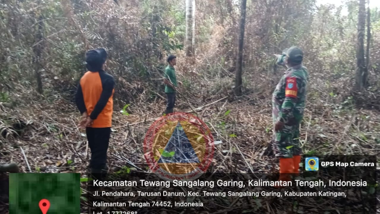 BPBPK Prov. Kalteng  Sampaikan Perkembangan Kejadian Karhutla