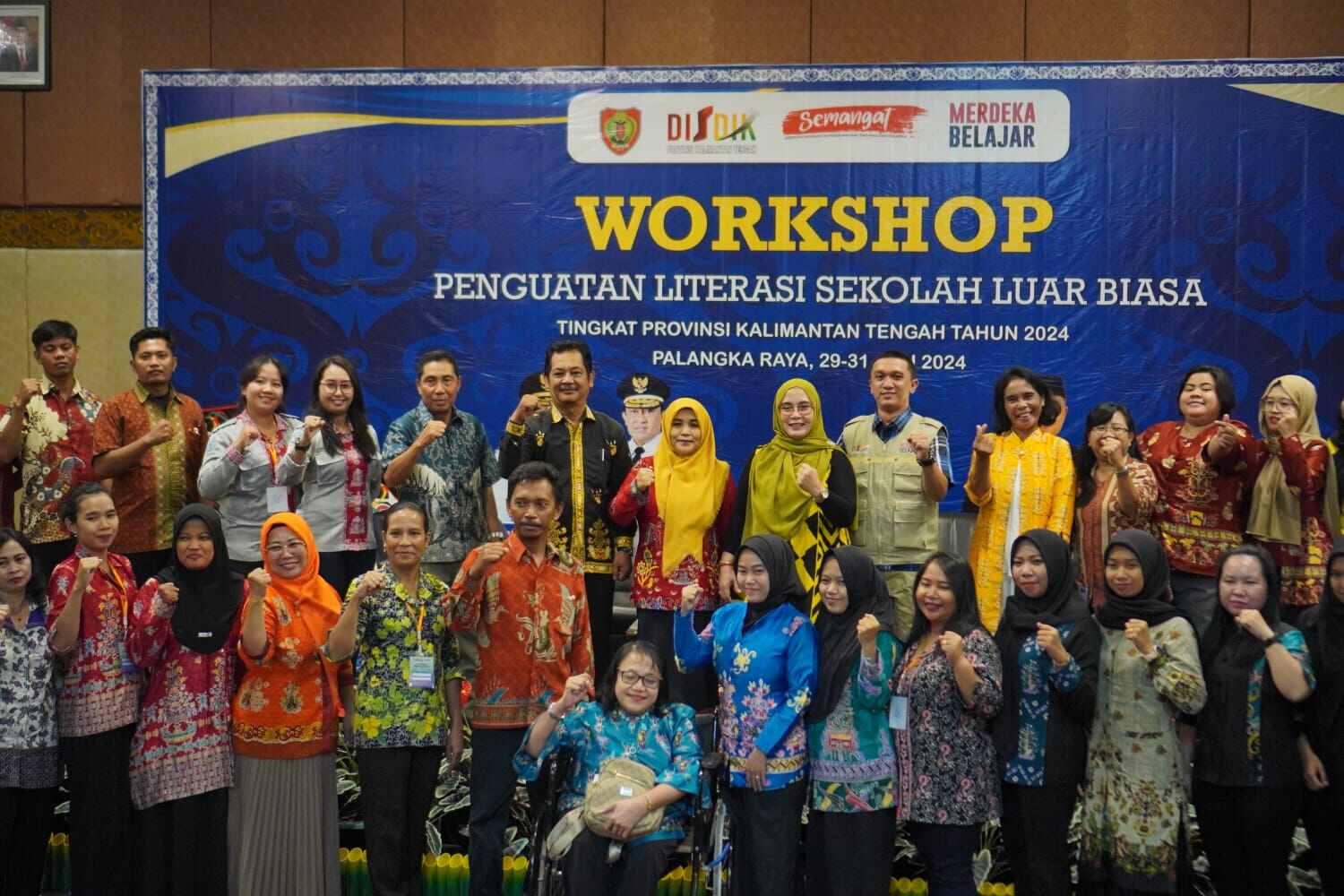 Disdik Selenggarakan Workshop Penguatan Literasi SLB dan Rakor DAK SLB