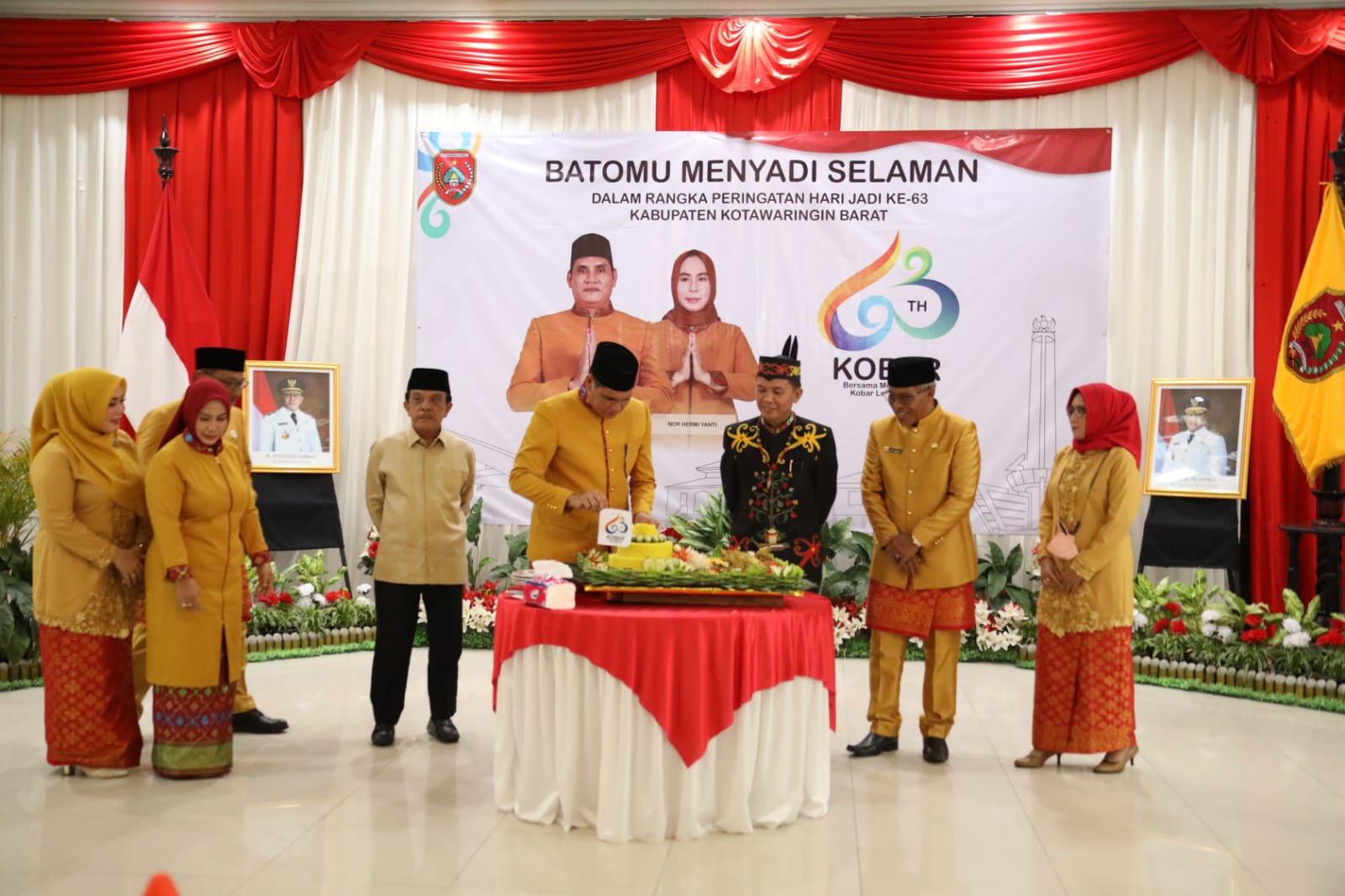 Pemkab Kobar Gelar Acar Batomu Menyadi Selaman