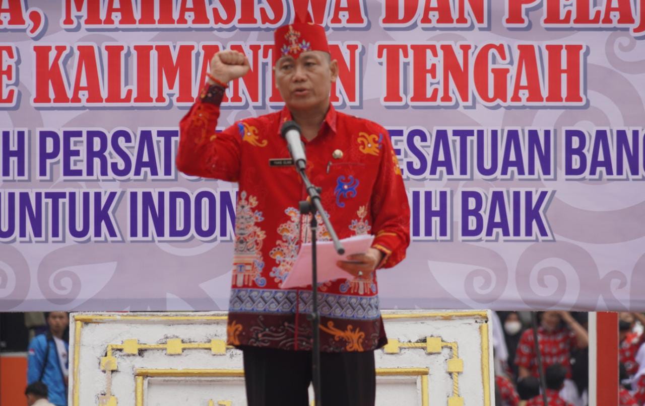 Parade Serta Ikrar Kebangsaan Dalam Rangka Peringatan Hari Kesaktian Pancasila Di Tugu Soekarno