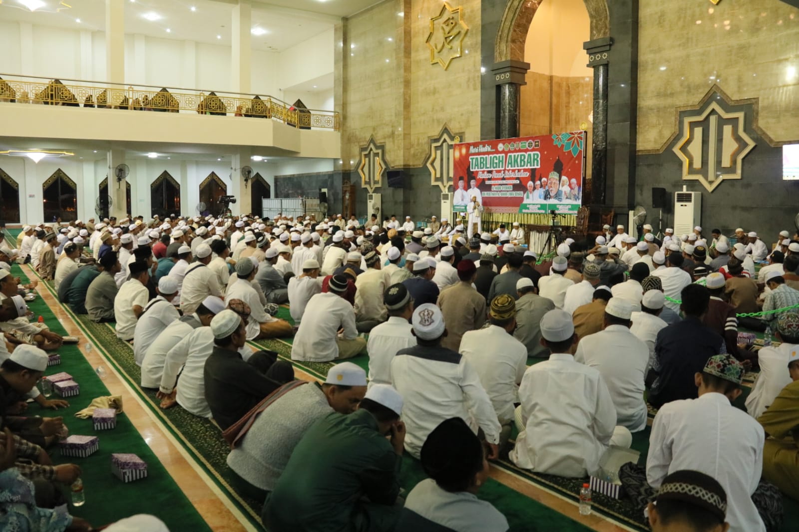 Sekda Prov. Kalteng H. Nuryakin Ikuti Tabligh Akbar Malam Penuh Keberkahan