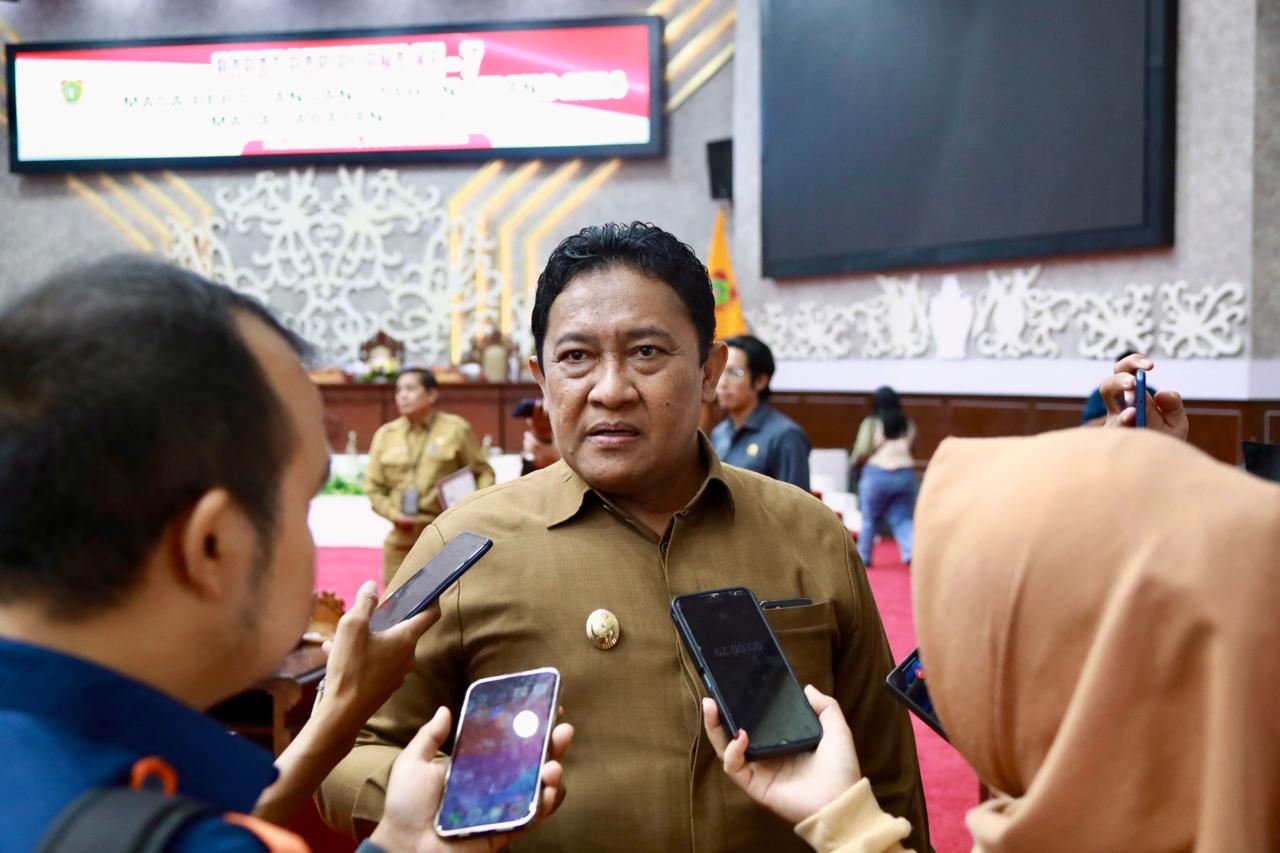 Wagub Kalteng Edy Pratowo Hadiri Rapur ke-7 Masa Persidangan I Tahun Sidang 2024