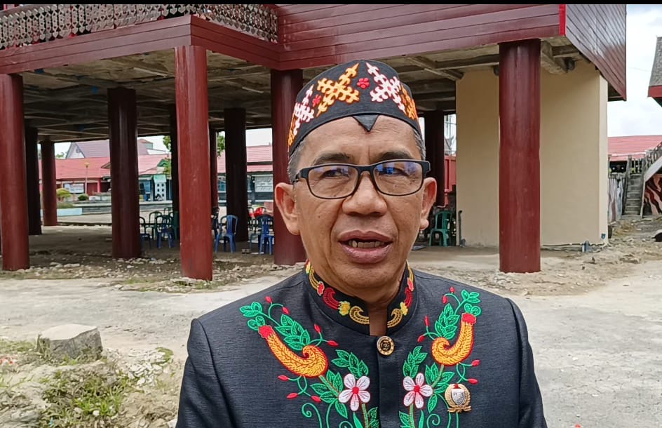 DPRD Barsel harapkan rumah adat Dayak dimanfaatkan bagi kemajuan daerah