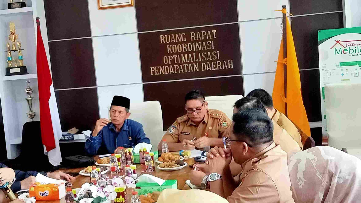 Bapenda Prov. Kalteng Terima Kunjungan Komisi I DPRD Provinsi Kalteng