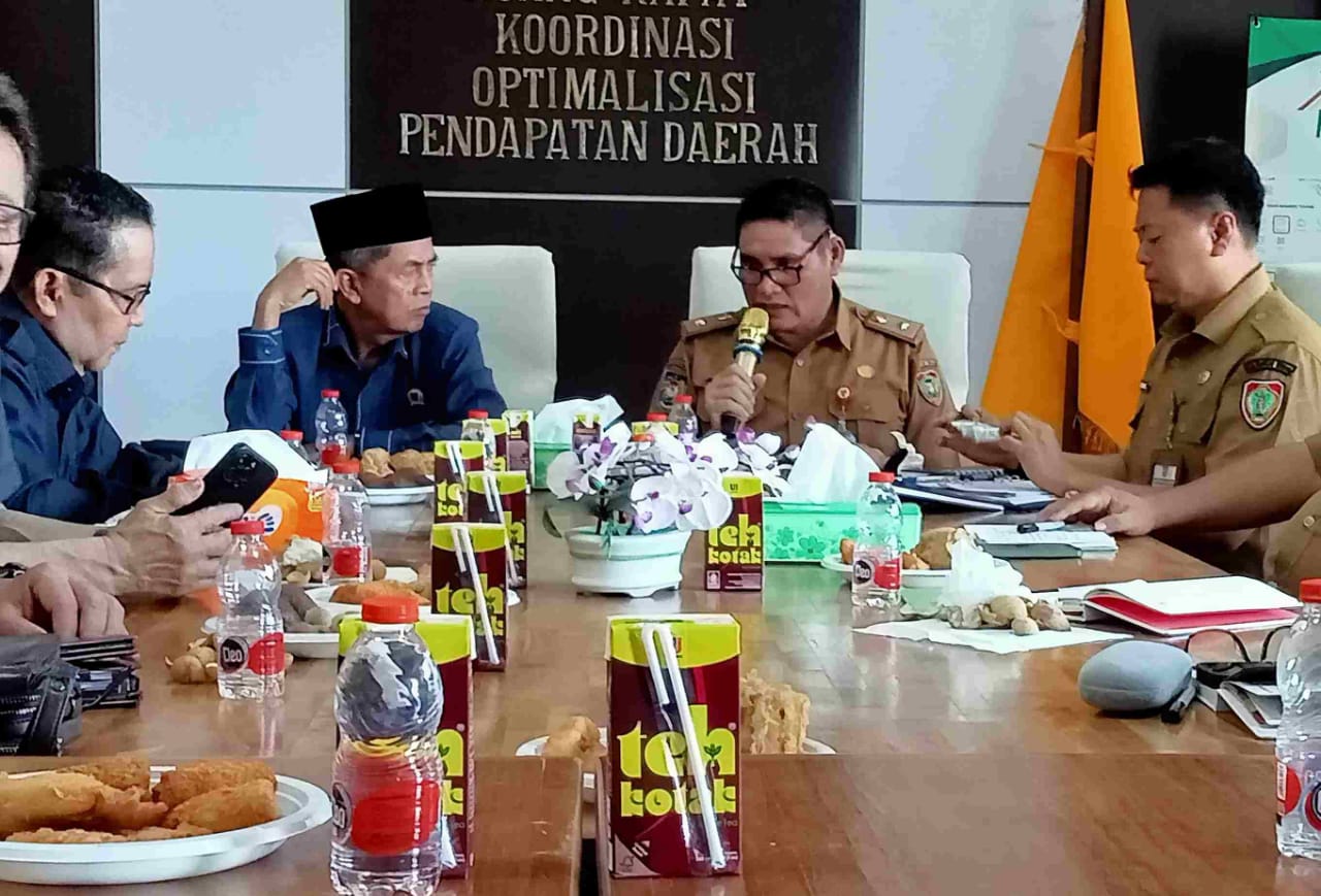 Bapenda Prov. Kalteng Terima Kunjungan Komisi I DPRD Provinsi Kalteng