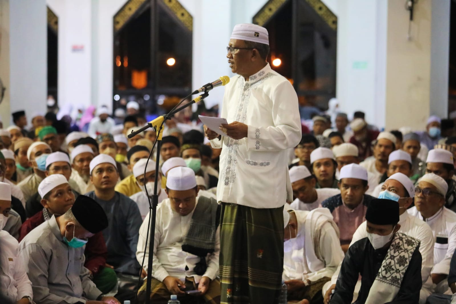 Antusiasme Masyarakat Hadiri Peringatan Isra Miraj Nabi Muhammad SAW Tahun 1443 H/2022 M