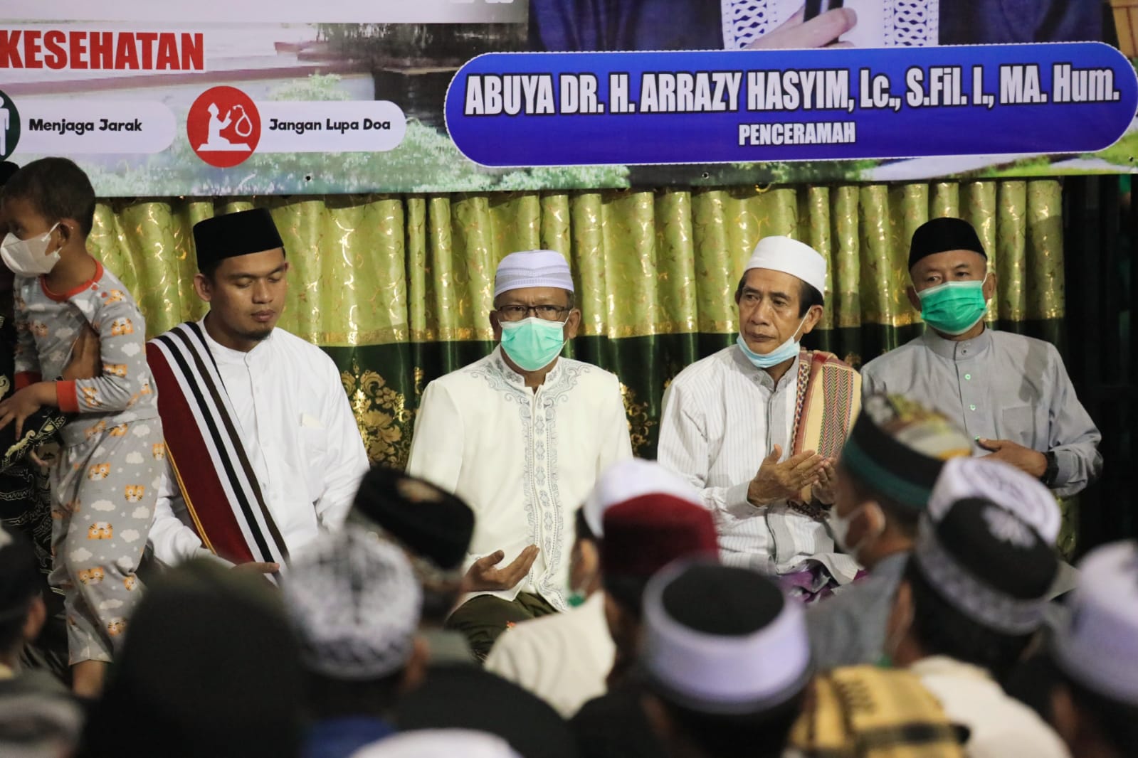 Antusiasme Masyarakat Hadiri Peringatan Isra Miraj Nabi Muhammad SAW Tahun 1443 H/2022 M