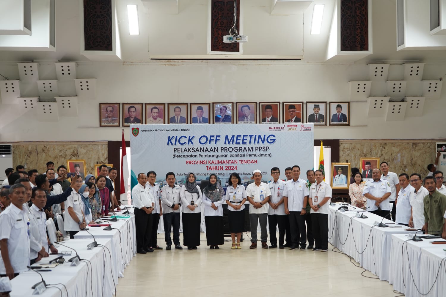 Asisten Ekbang Sri Widanarni Buka Kick Off Meeting Pelaksanaan Program Percepatan Pembangunan Sanitasi Permukiman