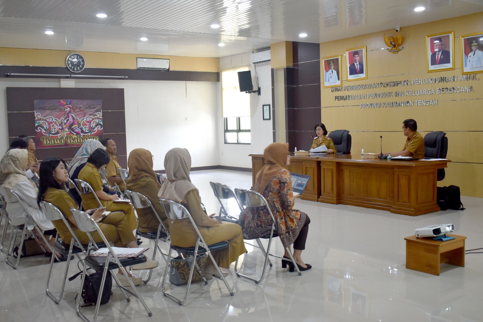 DP3APPKB Prov. Kalteng Adakan Rakor Bidang Komunikasi Perubahan Perilaku dan Pendampingan Keluarga TPPS