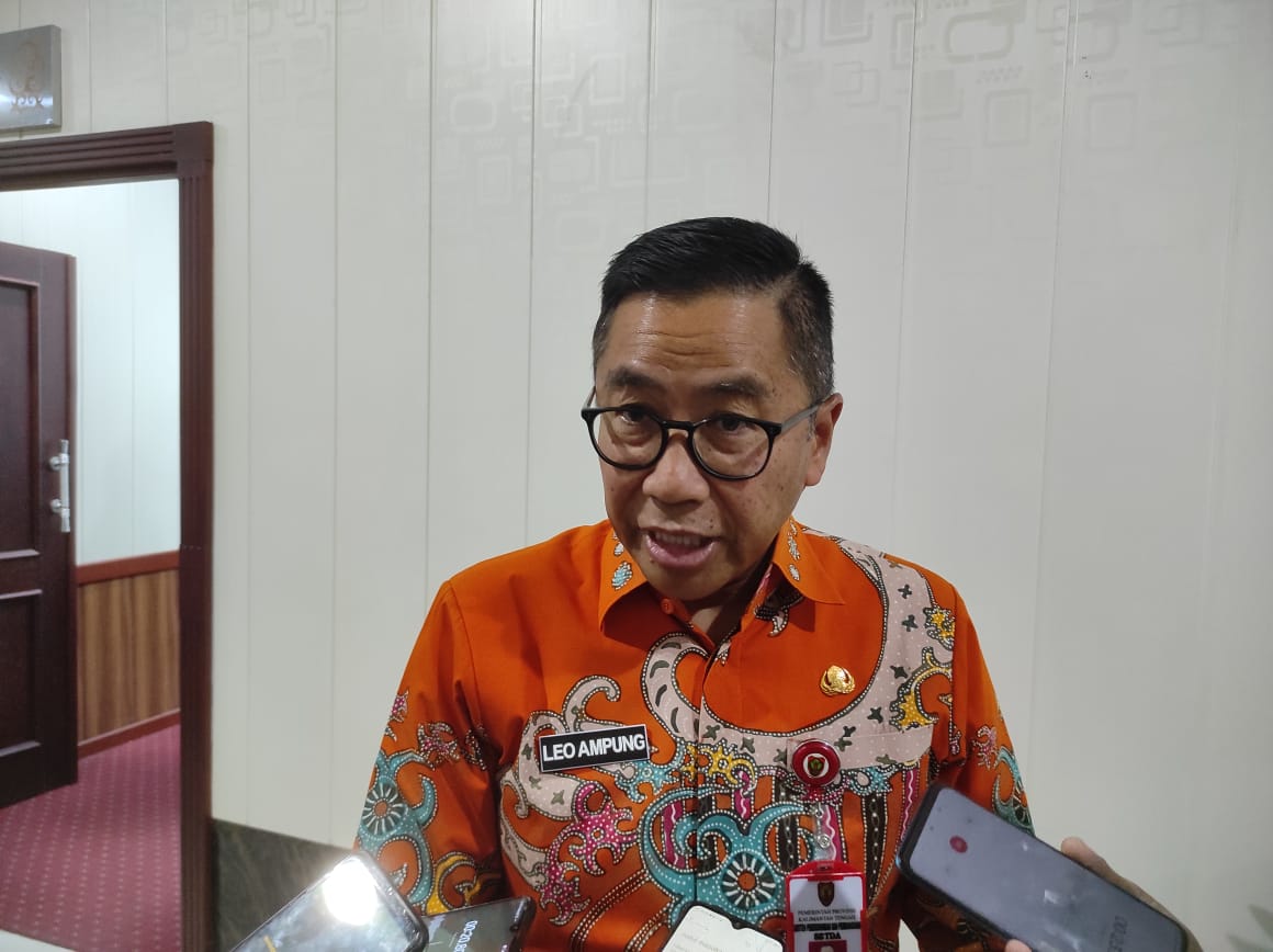 Asisten Ekbang Leonard S. Ampung Pimpin Rapat Evaluasi TPID Terhadap Hasil Rilis BPS Terkait Inflasi Kalteng Bulan April Tahun 2023